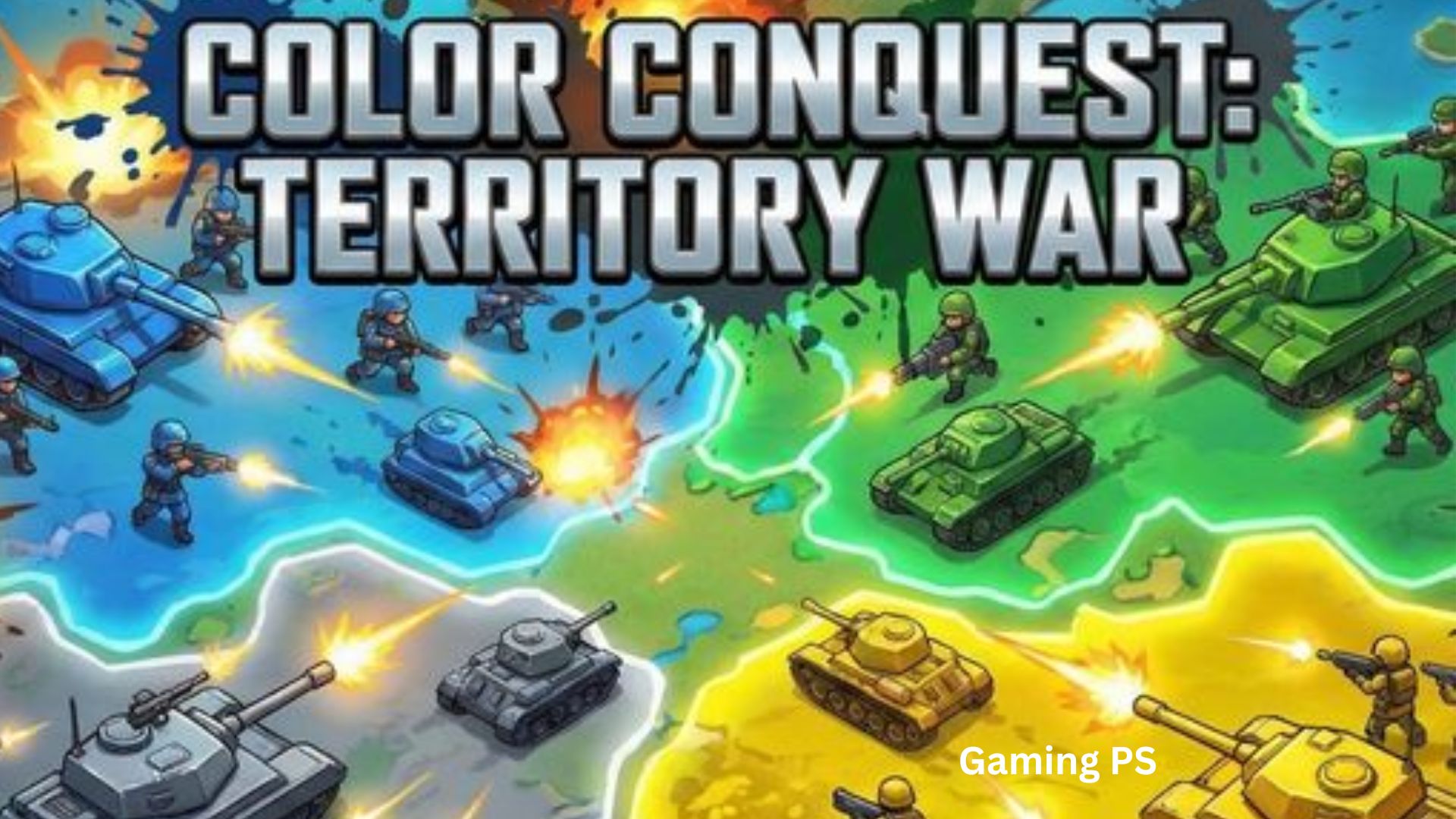 Color Conquest – Territory War – Command Your Faction in an Intense RTS